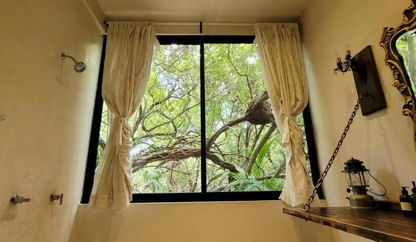 חדר דלוקס, מיטת קינג עם נוף, Casa Ambar Hotel & Boutique   Located In The Heart Of Tulum Hotel Zone