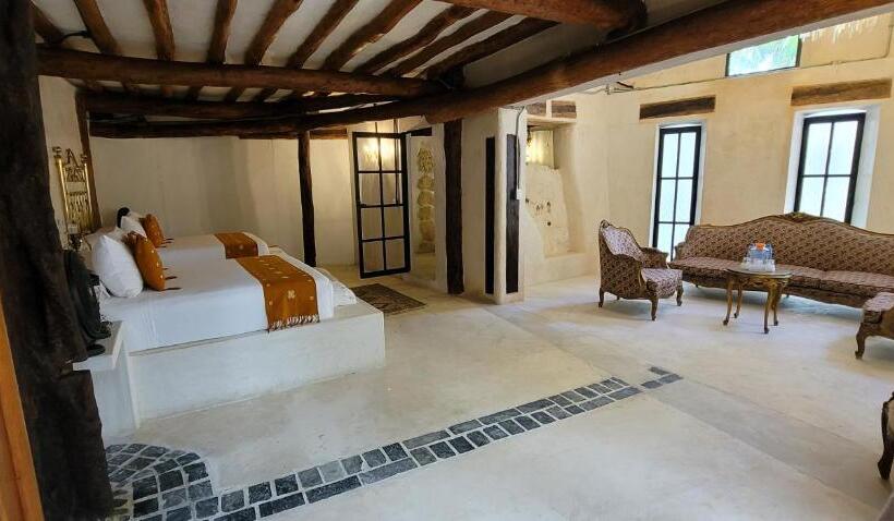 חדר משפחתי נוף לגינה, Casa Ambar Hotel & Boutique   Located In The Heart Of Tulum Hotel Zone