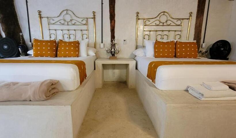 חדר משפחתי נוף לגינה, Casa Ambar Hotel & Boutique   Located In The Heart Of Tulum Hotel Zone