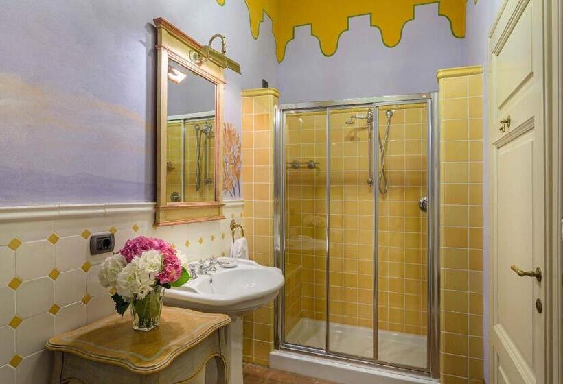 プールの見えるデラックスルーム, La Dimora Dell Inventore Luxury B&b