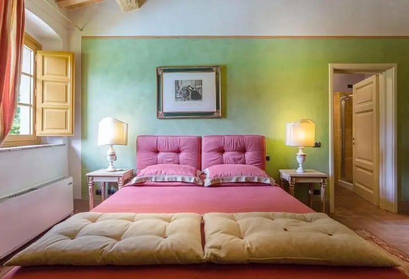 プールの見えるデラックスルーム, La Dimora Dell Inventore Luxury B&b