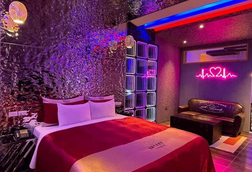اتاق استاندارد با تخت بزرگ, Yosemite Motel Chunghua Branch