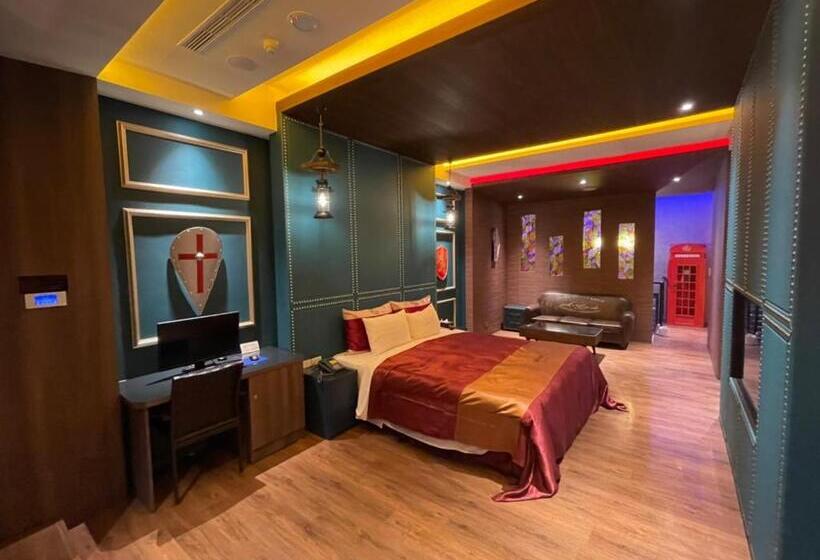 اتاق استاندارد با تخت بزرگ, Yosemite Motel   Chunghua Branch