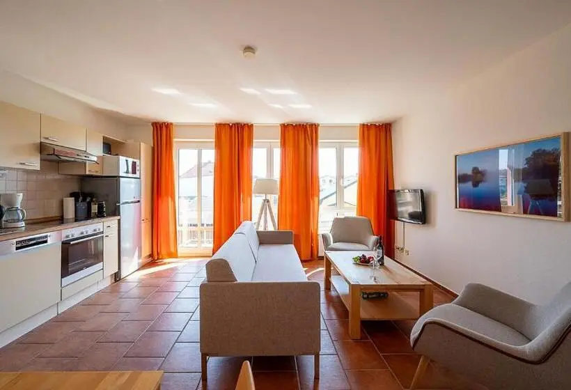 １ベッドルームのスーペリアアパートメント, Upstalsboom Koserow Hotel & Apartments