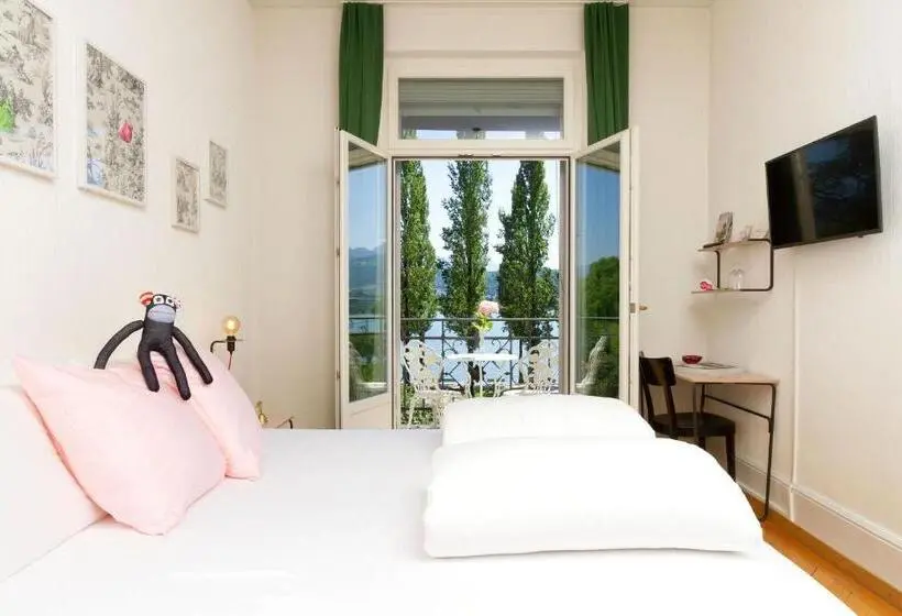 Standard-huone Järvinäkymä, Beau Séjour Lucerne