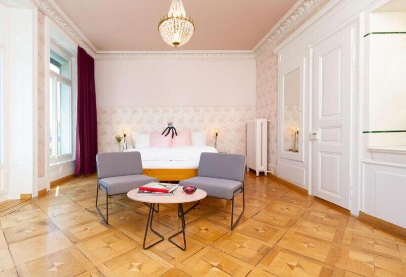 주니어 스위트 발코니, Beau Séjour Lucerne