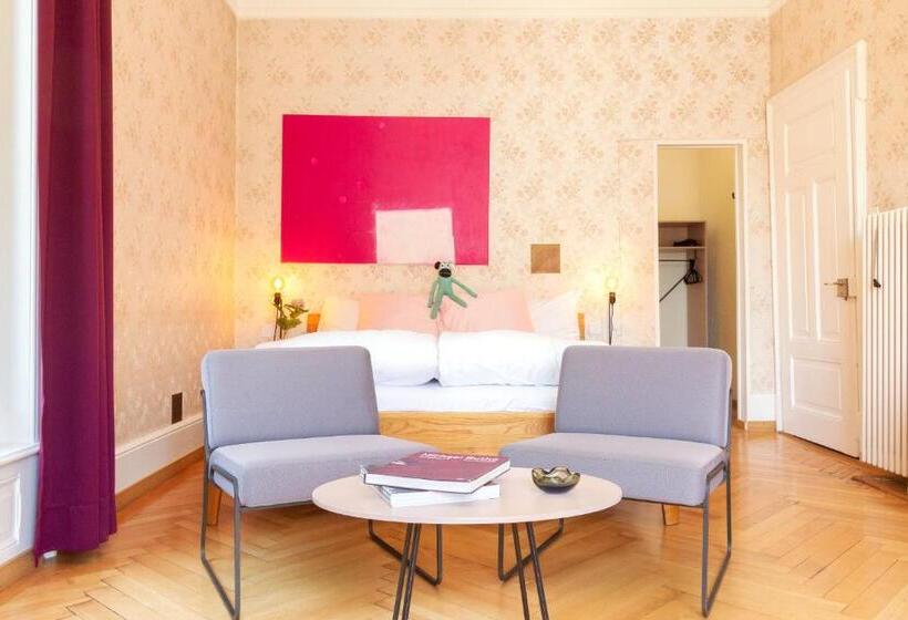 Suite with lake view, Beau Séjour Lucerne