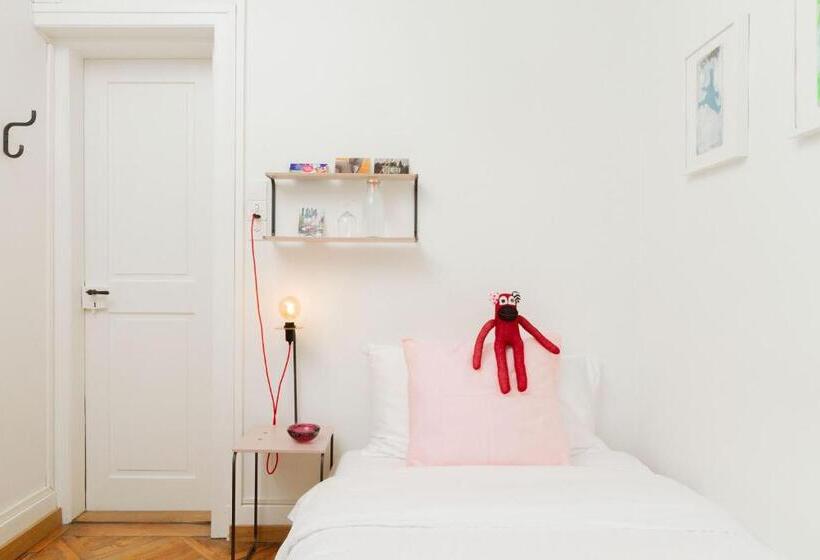 스탠다드 싱글 룸 공동욕실, Beau Séjour Lucerne