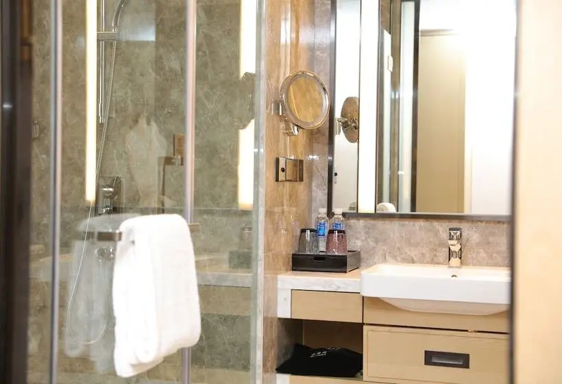 ２ダブルベッドのスタンダードルーム, Four Points By Sheraton Changsha, Meixi Lake