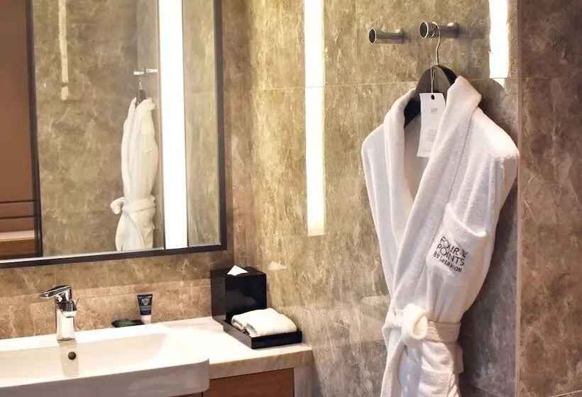 ダブルベッドのスタンダードスタジオ, Four Points By Sheraton Changsha, Meixi Lake