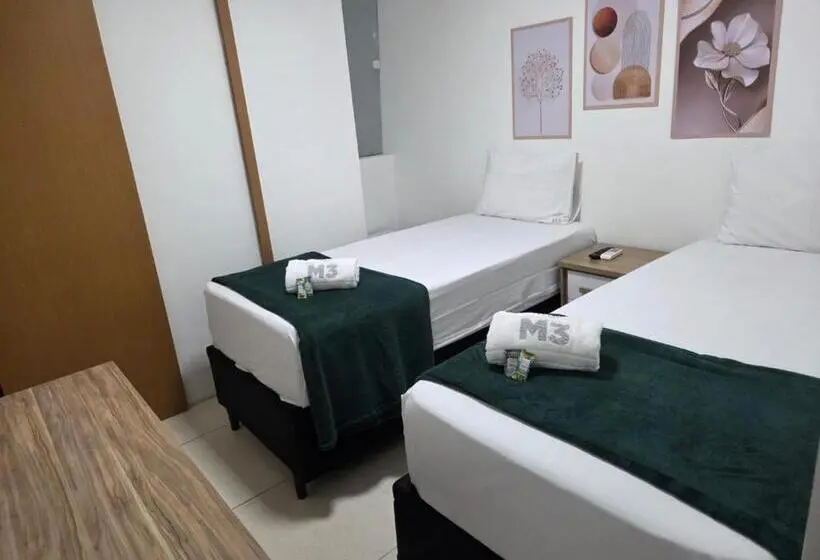 Basic Kolmen Hengen Huone, M3 Studio Hotel E Negocios