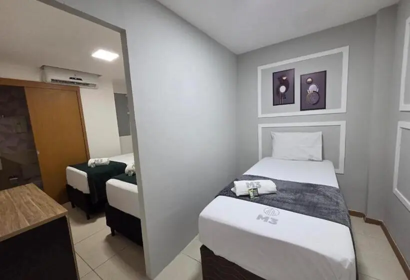 Basic Kolmen Hengen Huone, M3 Studio Hotel E Negocios