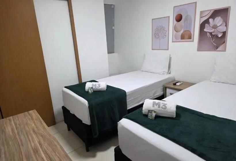 Basic Kolmen Hengen Huone, M3 Studio Hotel E Negocios