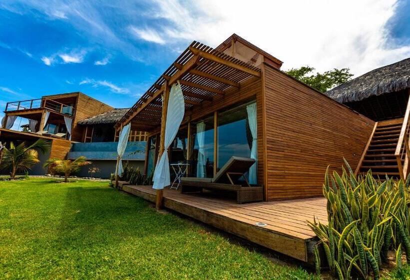 キングサイズベッドのスタンダードルーム, Casa Safran Vichayito