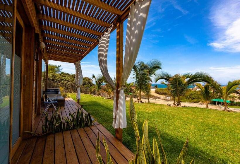 キングサイズベッドのスタンダードルーム, Casa Safran Vichayito