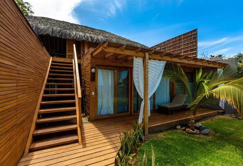 オーシャンビューのスタンダードバンガロー, Casa Safran Vichayito