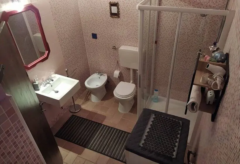Standard-huone Jaettu Kylpyhuone, Casa Sponge B&b