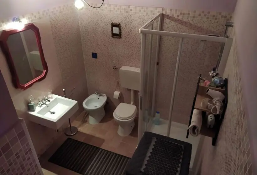 Standard-huone Jaettu Kylpyhuone, Casa Sponge B&b
