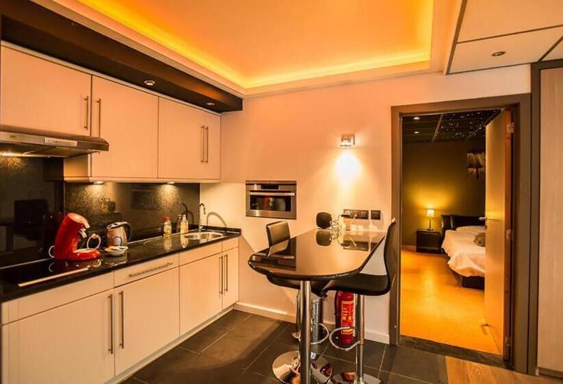 ویلای استاندارد با چشم‌انداز باغ, Wellness Hasselt B&b