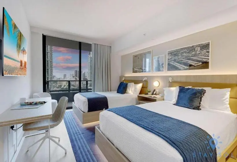 آپارتمان 1 خوابه, Luxury City View Condo