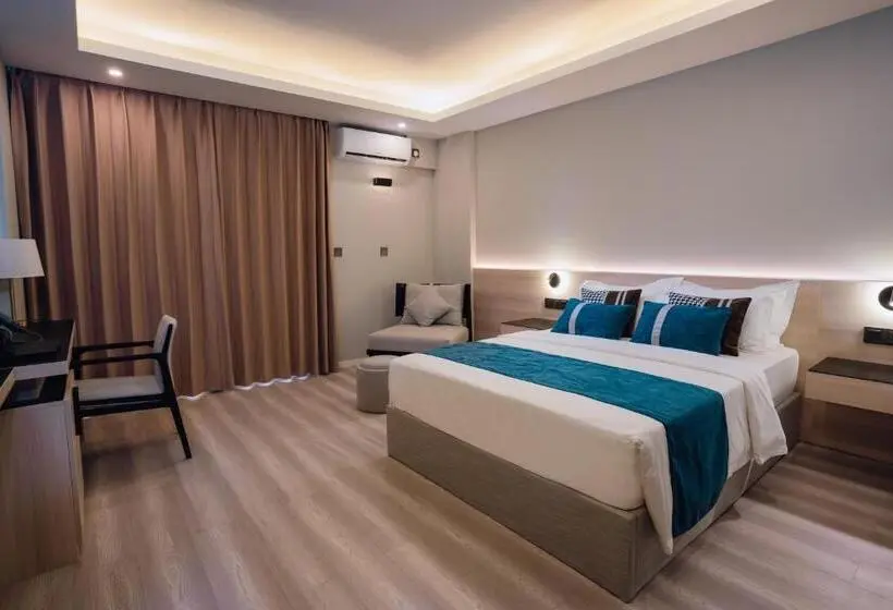 اتاق استاندارد با بالکن و چشم‌انداز دریا, Ocean Pearl Fuvahmulah