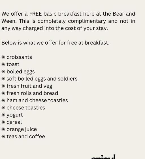 اتاق استاندارد با بالکن, The Bear And Ween