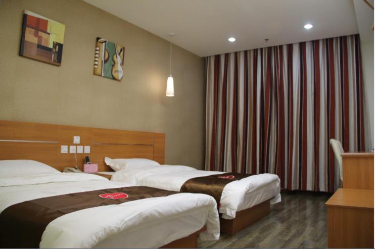 Номер Стандарт, Thank Inn Chain Hotel Jiangsu Nanjing Gaochun Market