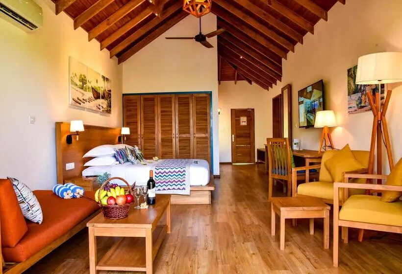 Deluxe-villa 1 Makuuhuone, Reethi Faru, Bio Luxury Resort