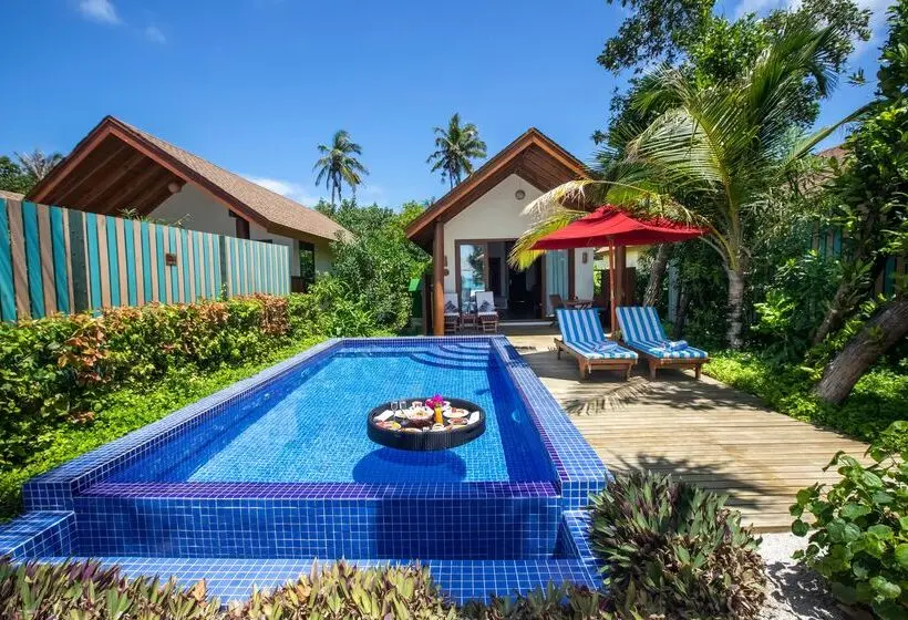 Deluxe-villa 1 Makuuhuone, Reethi Faru, Bio Luxury Resort