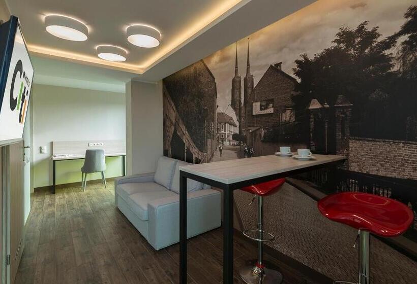 Апартаменты 1 Спальня, Citi Hotel S Wrocław