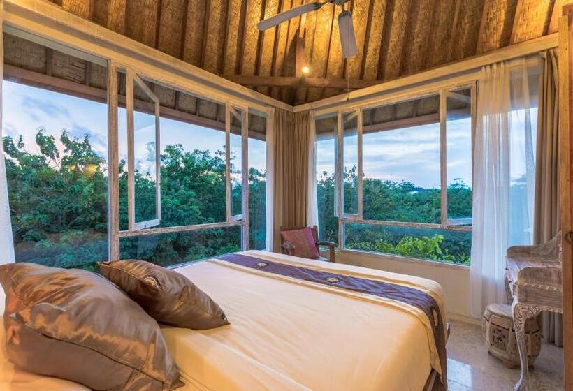 디럭스 룸 바다 전망, Boho Bingin Beach Bali
