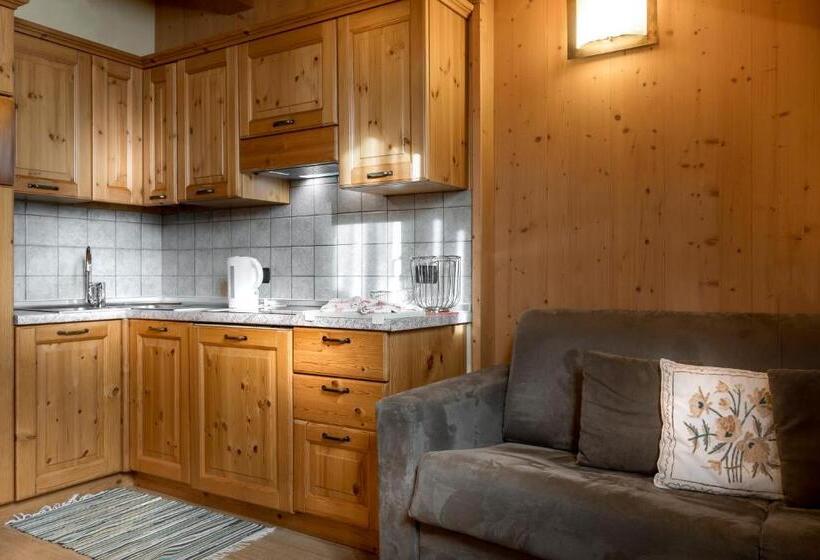 2ベッドルームアパートメント, Chalet Stelle Di Neve