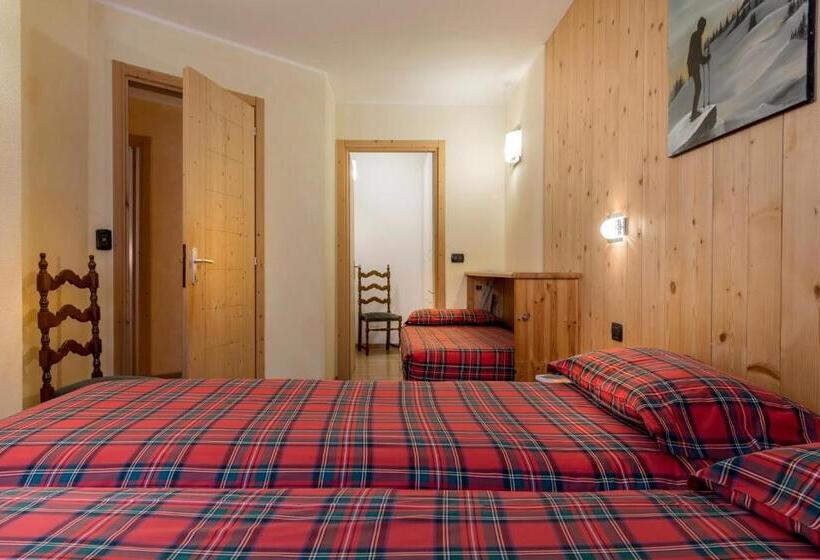 2ベッドルームアパートメント, Chalet Stelle Di Neve