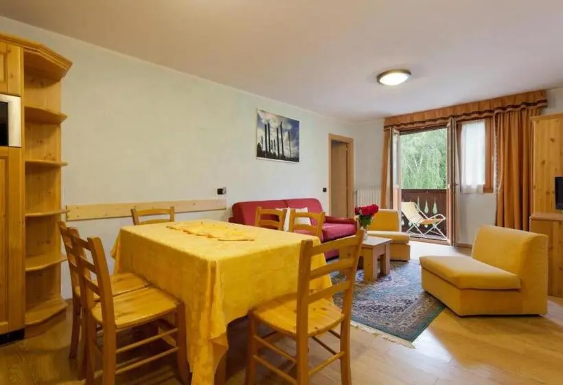 ３ベッドルームアパートメント, Chalet Stelle Di Neve