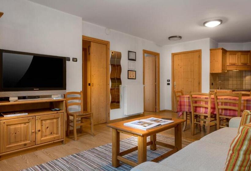 2ベッドルームアパートメント, Chalet Stelle Di Neve