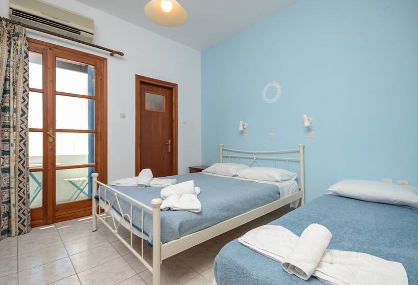 Трехместный Номер Стандарт с Балконом, Depis Apartments 2