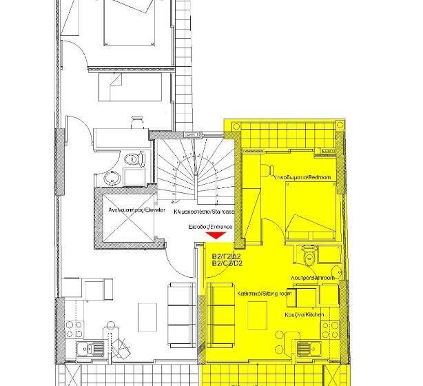 דירת חדר, Elvita Apartments