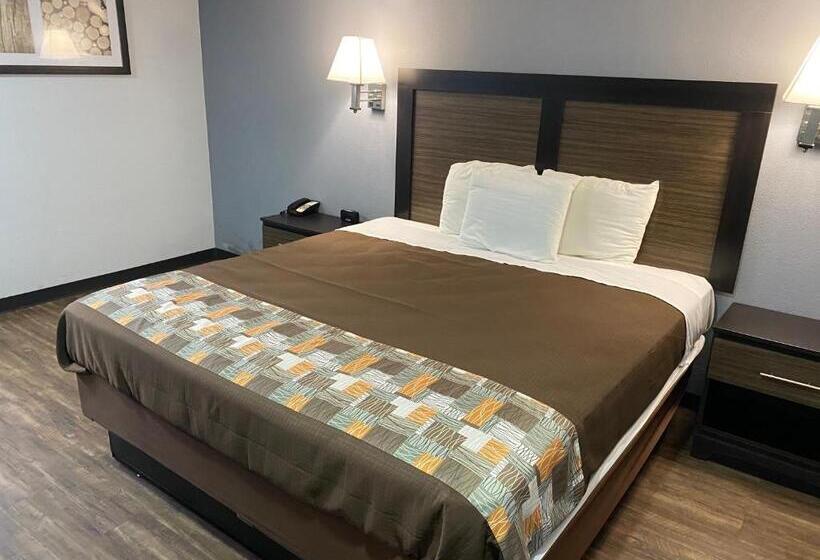 스탠다드 룸 킹사이즈 침대, Hillside Motel Glen Mills