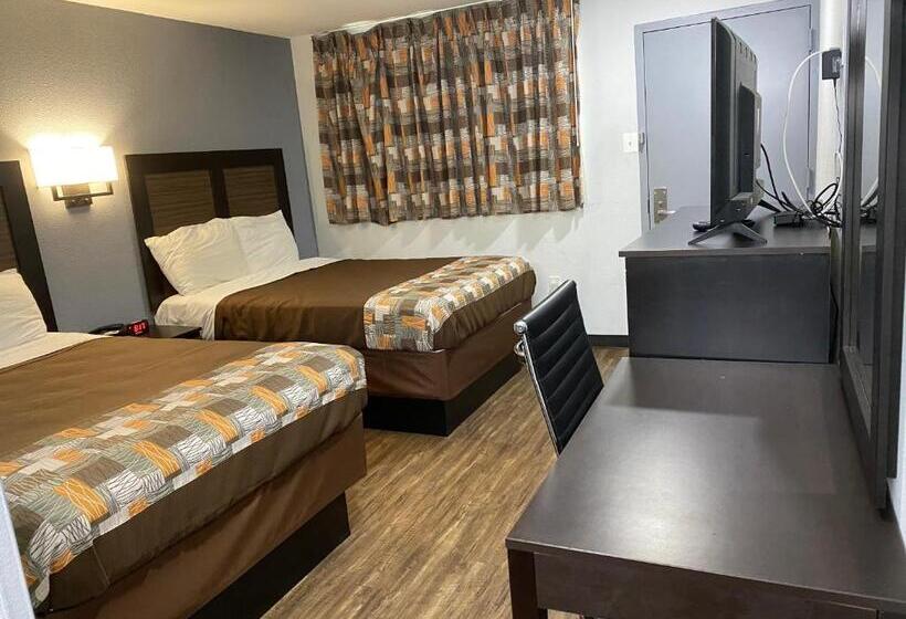 스탠다드 룸 더블 침대 2개, Hillside Motel Glen Mills