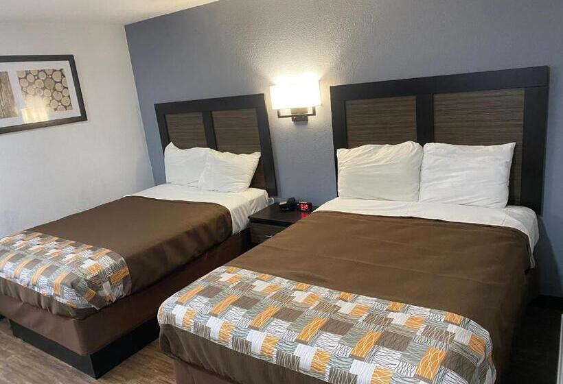 스탠다드 룸 더블 침대 2개, Hillside Motel Glen Mills