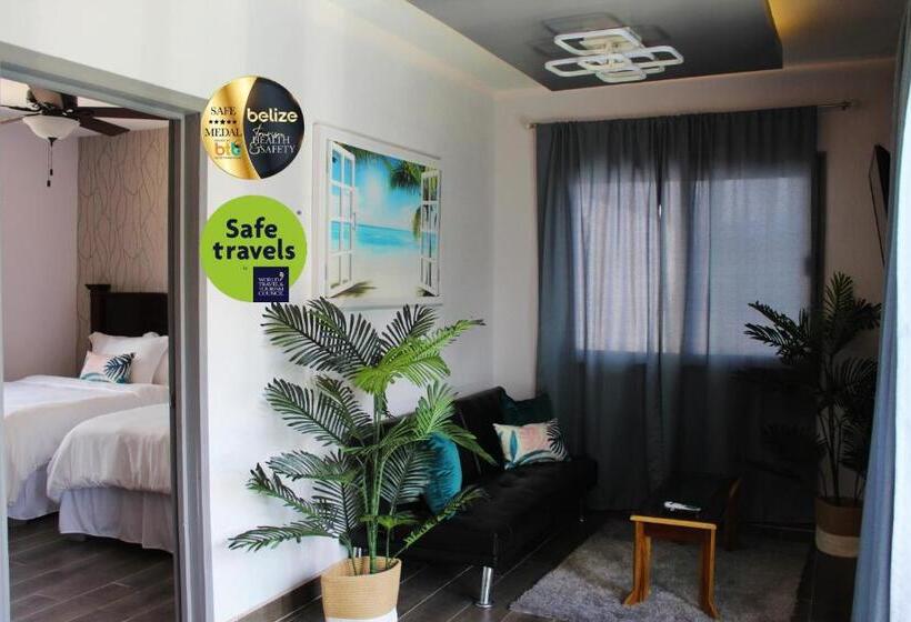 풀장 전망 스위트, Barefoot Caye Caulker