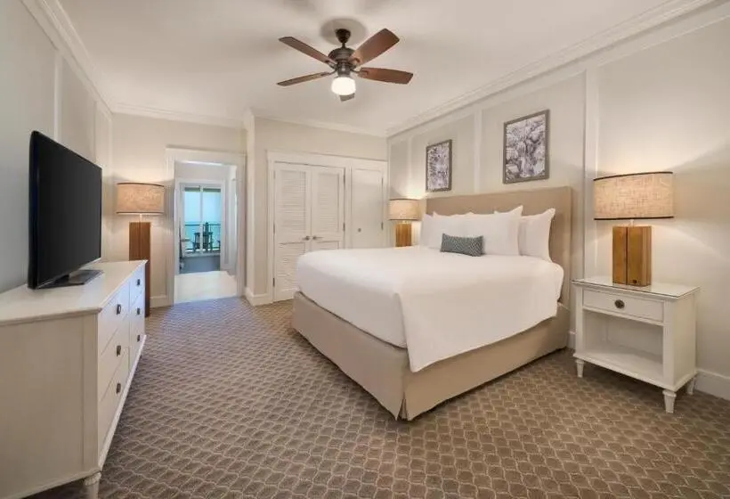 キングサイズベッドのデラックススイート, Jekyll Ocean Club Resort