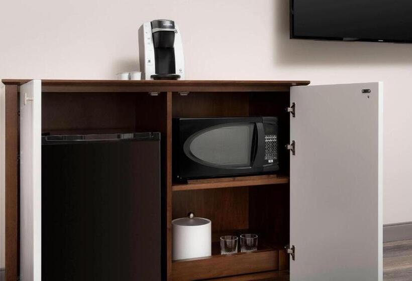 מיטת קינג בסוויטה, Springhill Suites By Marriott Atlanta Downtown