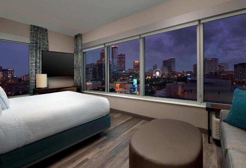 סוויטה עם נוף לעיר, Springhill Suites By Marriott Atlanta Downtown