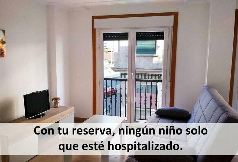 ２ベッドルームアパートメント, Apartamentos Sanxenxo 3000