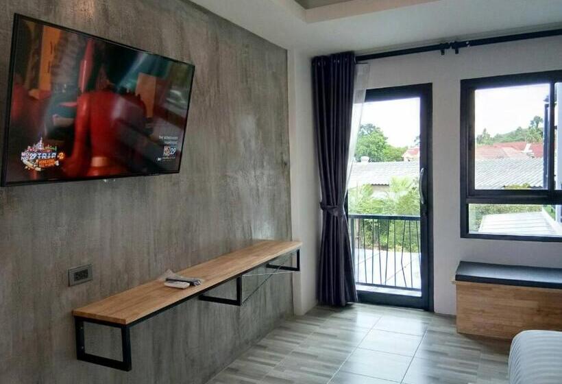 4인용 수피리어 룸, Sor Kor Sor Resort