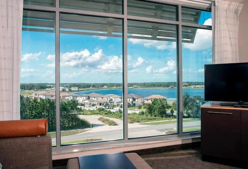 キングサイズベッドのスイートルーム, Towneplace Suites Orlando Lake Buena Vista/Palm Parkway
