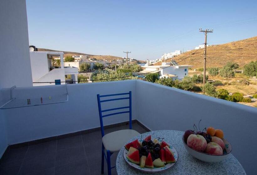 غرفة ديلوكس مطلّة علي البحر, Meltemi Hotel Kythnos