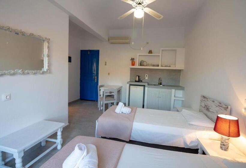 شقة غرفة نوم واحدة مزودة بشُرفة, Meltemi Hotel Kythnos