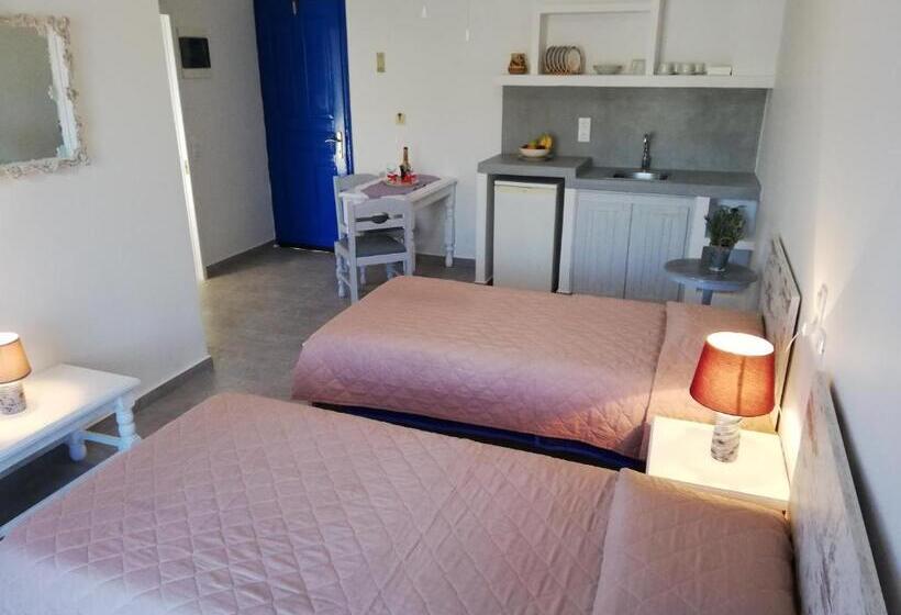 شقة غرفة نوم واحدة مزودة بشُرفة, Meltemi Hotel Kythnos